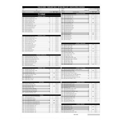 Picture of Consultant Price Lists (March 2026) - (15)
