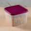 Picture of Easy Store Square With Lid 3Lt - Cherry