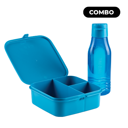 Picture of (WW135 + WLK20) Kid's Lunch Set - Aqua Blue (New)