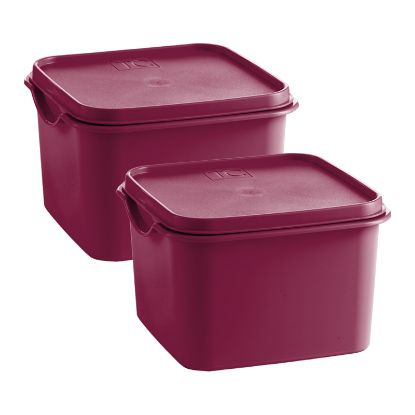 Picture of (PS194+PS194) (2) Storage With Lids 3Lt - Cherry